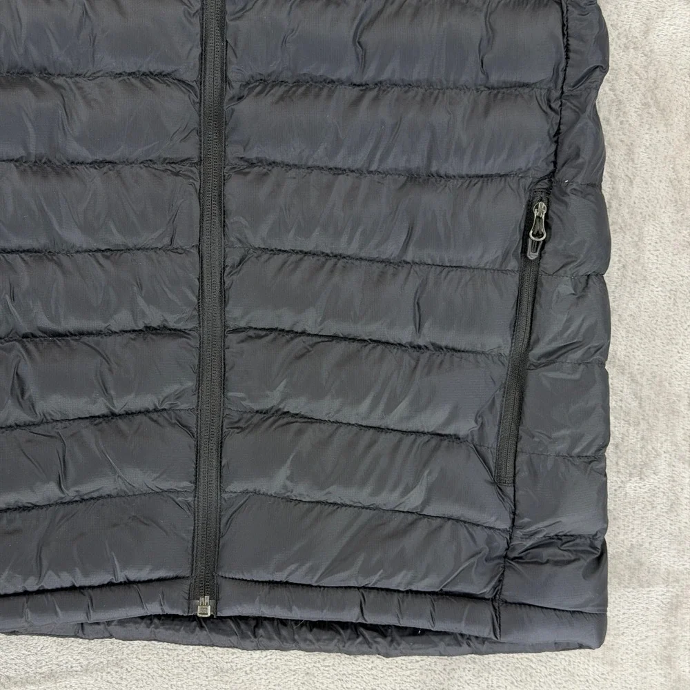Marmot Mens Black Puffer Quilted Vest Small Full Zip‎ Quilted Lightweight